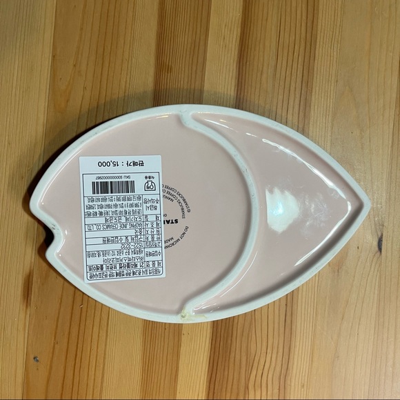 NWT Korea Starbucks Cherry Blossom Sakura Ceramic Tea Coffee Pink Coaster - Picture 6 of 6